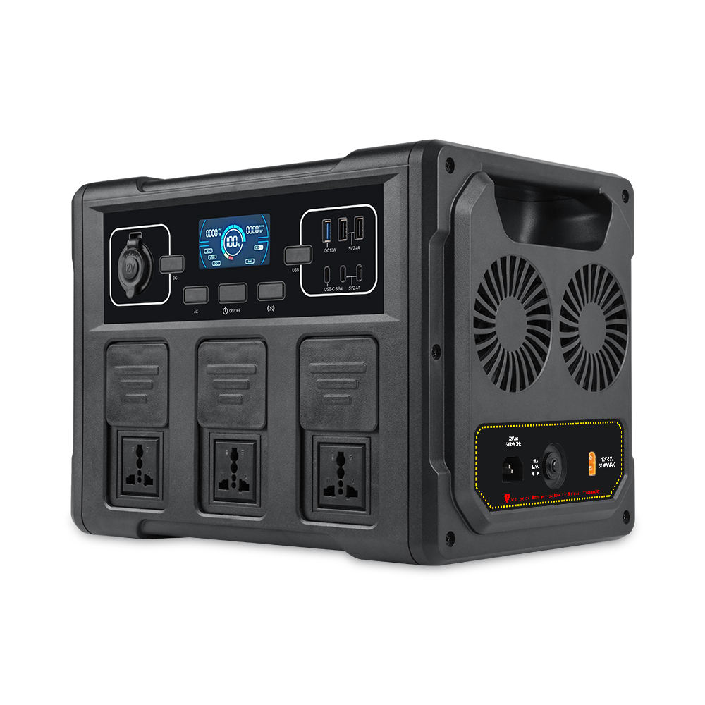 Outdoor Power Station - Generador Solar Portátil de 1200W, Batería