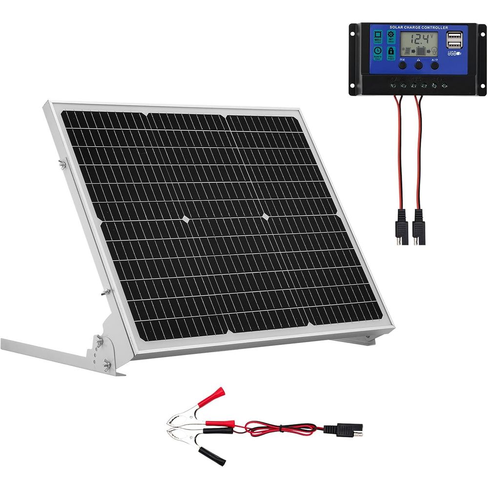 Cargador de Batería Solar de 5 - Solar Panel reseña y precio