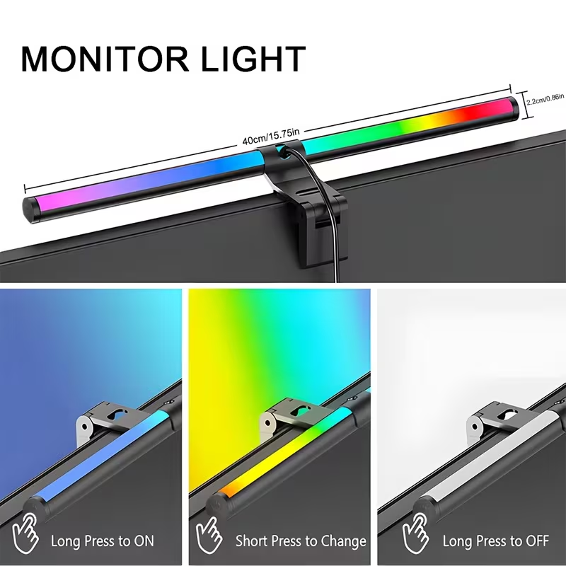 Barra de Luz para Monitor de C - Energy Monitor Meter reseña y precio