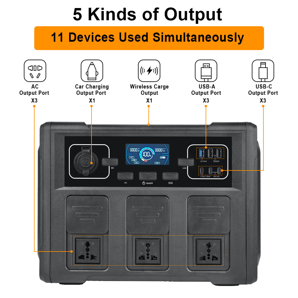 Generador Solar Portátil de 12 - Outdoor Power Station reseña y precio